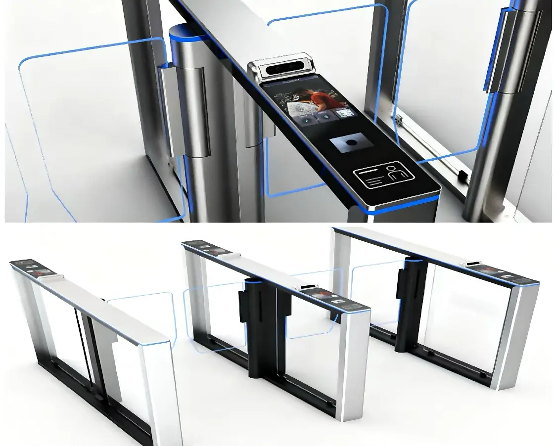 Gates rapides ZOJE : une sécurité plus intelligente avec une protection anti-Tailgating