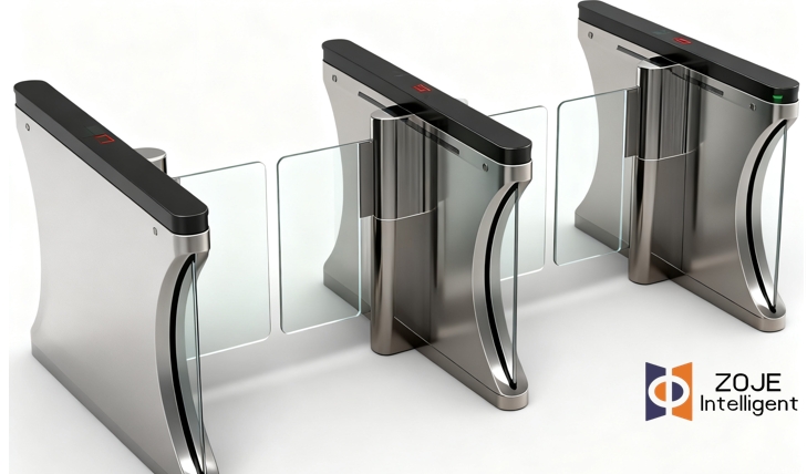 Qu'est-ce qui constitue l'architecture de base et les modules opérationnels d'un portail battant anti-collision ?