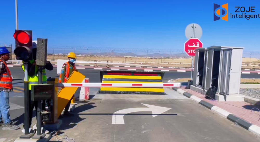 ​Le système de barrage routier et de barrière ZOJE est opérationnel dans le projet d'Arabie Saoudite