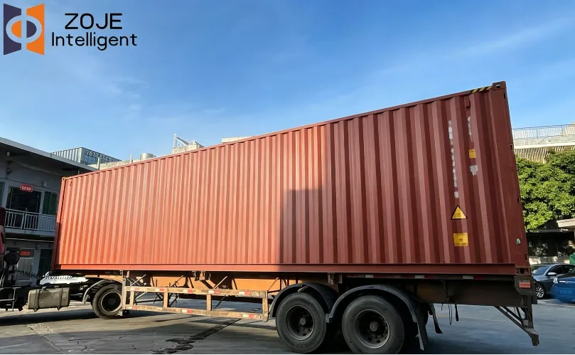 Un autre 40HQ chargé chez ZOJE : nos solutions de porte-tourniquet rapide sont prêtes pour l'étranger