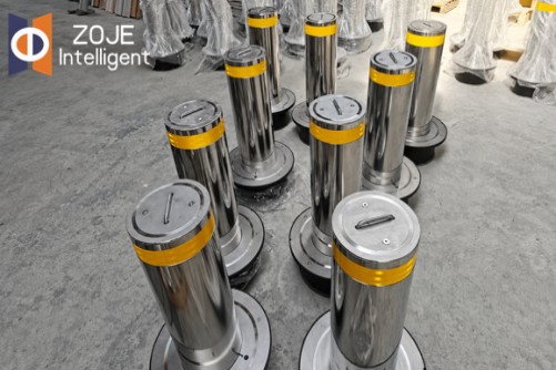 Borne hydraulique semi-automatique ZOJE pour contrôle d'accès flexible aux véhicules